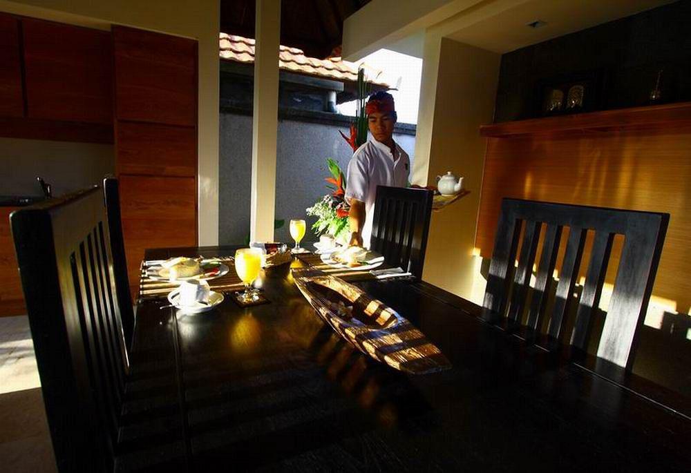 Bali Nyuh Gading Villas Kerobokan Ristorante foto